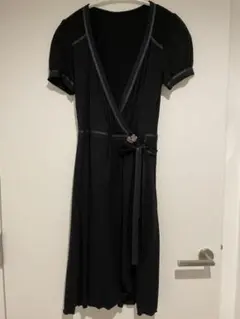 ジルスチュアート　ネイビーワンピース2