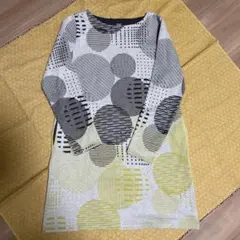 グラニフ　長袖チュニック　ワンピース　フリー