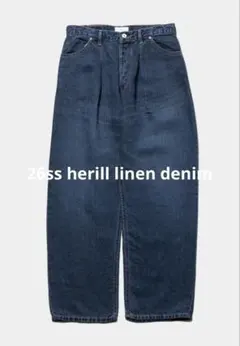 26ss HERILL DENIM 4PK リネン デニムパンツのサムネイル