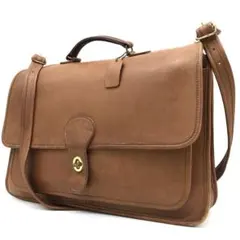 【良品✨】オールドコーチ 2way ショルダーバッグ フラップ ターンロック