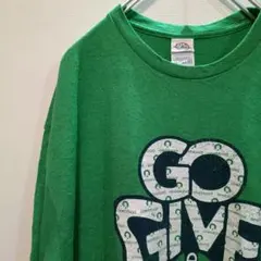 US古着 GO GIVE BLOOD プリントTシャツ