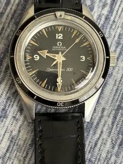 オメガ シーマスター300 cal.565 デイト 夜光 ATメンズ腕時計 稼働