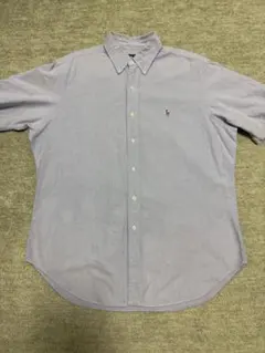 Ralph Lauren クラシックフィット 半袖シャツ L 淡いブルー