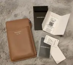 新品未使用◆EMPORIO ARMANI ◆スマホ、フラグメントケース