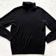 メンズタートルネックニット