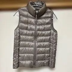 UNIQLO レディース ダウンベスト ベージュ M