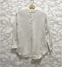 earth music&ecology ストライプシャツ Mサイズ 綿100%