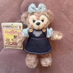東京ディズニーシー　シェリーメイぬいぐるみバッチ　デニムドレス