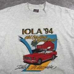 90s IOLA '94 Tシャツ USA製 シングルステッチ