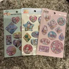 【3点セット】セリア ディズニー ウォーターシール