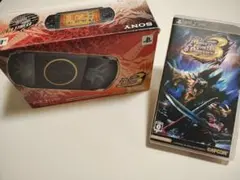 PSP-3000　モンハンモデル【UMD不調】