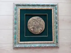 Nobuyuki Okumura, Relief of Grapes, Bronze, Artwork