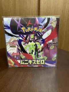新品未開封 シュリンク付 ポケモンカードゲーム ムニキスゼロ box