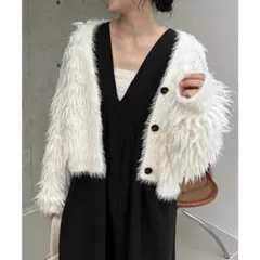 フリンジ ニット