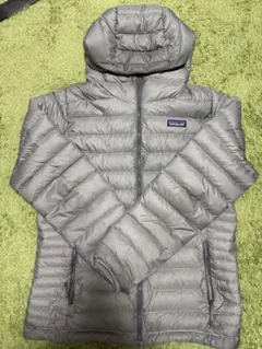 Patagonia レアカラー ダウンセーター グレー シルバー　y2k
