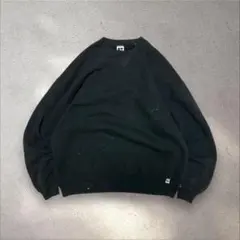 希少RUSSELL ATHLETIC 90s USA製ブランクスウェットブラック