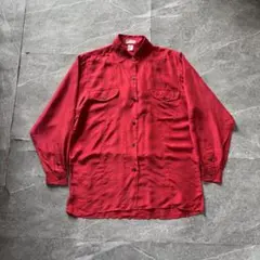 ROBERT STOCK 90s シルクシャツ Mサイズ ユニセックス