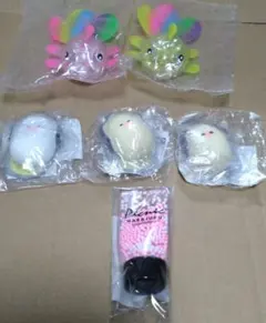 スクイーズ　金魚　やわら牡蠣3　ハンドクリーム型スクイーズ　まとめ売り