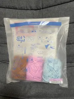 【みぅ様専用】フェリシモ　編み物作成キット アクリル毛糸たわし