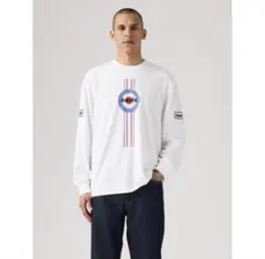 Levi's oasisロゴ入り長袖カットソー Mサイズ