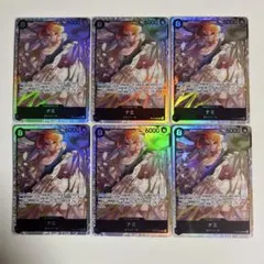 ONE PIECE 神の島の冒険 ナミ SR OP15-086 6枚セット