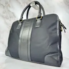 COACH ボンベ ナイロン レザー ブリーフケース ディレクターズ