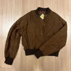 SLY ブラウン キルティング ブルゾン
