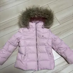 TOMMY HILFIGER ピンク ダウンコート 110