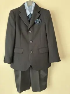 OLIVER HOUSEブラックストライプ フォーマルスーツ 130