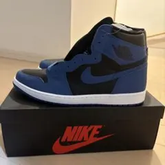 NIKE Air Jordan 1 High OG ブラック/ブルー