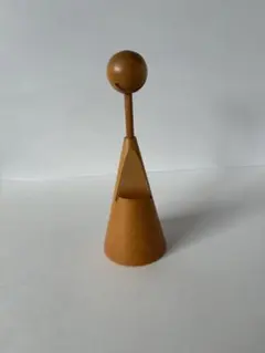 北欧ヴィンテージ】木製 ペーパーナプキンホルダー 鳥モチーフ パイン
