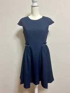 ☆新品GIRL膝丈フレアワンピース☆