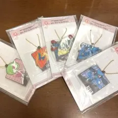 一番くじ　ポケモン　G賞　ラバーチャーム　5種