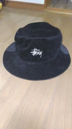 90s old Stüssy コーデュロイ バケットハット L/XL ブラック - メルカリ
