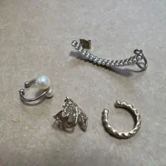 H&Mイヤーカフ4点セット