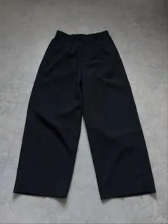 WYM HIGH TWISTED GABA WIDE TUCK SLACKSのサムネイル