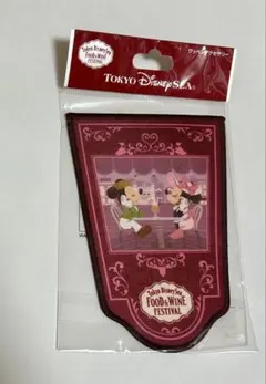 ミッキー&ミニー　ワッペン