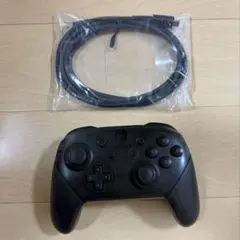 Switchプロコン　黒　（ジャンク品）