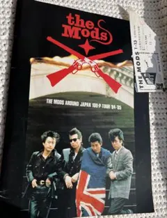 THE MODS TOUR パンフレット　チケット半券付き