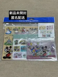 東京ディズニーリゾート★スライドジップケース　3枚セット★新品