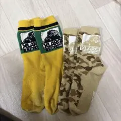 エクストララージキッズ　靴下　ソックス　2足セット