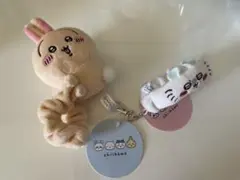 ちいかわ ぬいぐるみシュシュ& リストバンドキーホルダー【うさぎ】セット