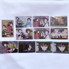 鬼滅の刃 冨岡義勇 ウエハース カード 11点セット