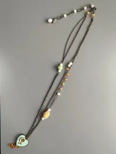 les Nereides レネレイド ハートモチーフ フラワーネックレスのサムネイル