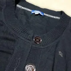 BURBERRY BLUE LABEL 五分袖 カーディガン ブラック 38のサムネイル