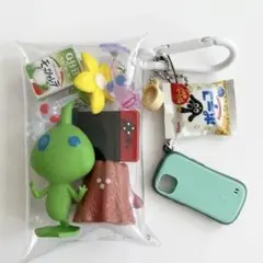 【値下】ガチャ詰めポー☆❶ ピクミンめじるし入りチャーム マスコット ミニチュア