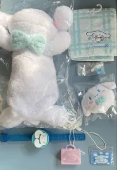 サンリオ シナモロール くたっとペンポーチ等グッズ×3とオマケ×4