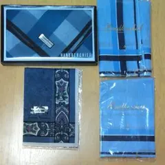 メンズ　ハンカチ　4枚組