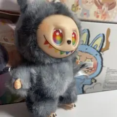 新品ラブブ ぬいぐるみラフフシークレット保存袋付き