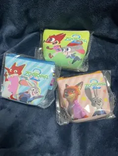 ズートピア2 ポーチ　コインケース　新品
